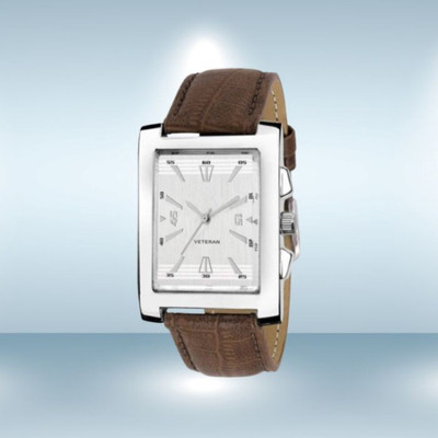 house of common Attractive Analog Square Leathers Strap Wrist Watch Analog Watch  - For Men