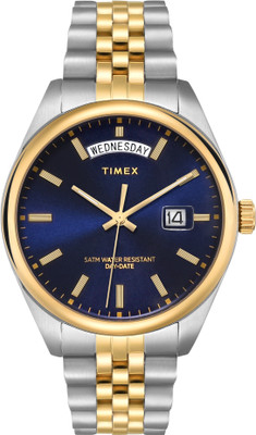 TIMEX TWEG27100 TIMEX TREND Blue Round Dial Analog Watch  - For Men
