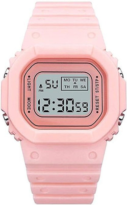 dmash Digital Multi Color Back 7 Light Day/Date Watch Digital Watch  - For Boys