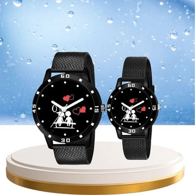 MAHAVIRA COLLECTION Couple Combo Attractive Trending Young Gen Couple Watch Analog watches for men & women Analog Watch  - For Couple