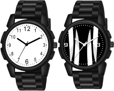 SUBERA Couple Combo Rubber strap 2 combo watch Analog Watch  - For Men