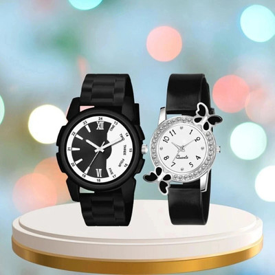 SHURAI Slim Stylish Sports Men Look Water & Shock Resistance Alarm, Function Premium Analog Watch  - For Couple