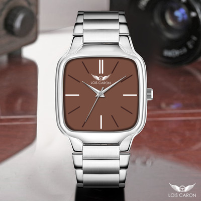 LOIS CARON LCS-4316 Elegant Series Square Analog Quartz For Men/Boys Wrist watch Analog Watch  - For Men