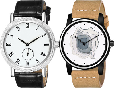 TVILLA Multicolor 3D Look MZ-LR68 Analog Watch  - For Men