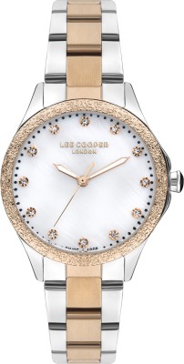 LEE COOPER LC07840.520 Analog MOP Dial with Crystals Analog Watch  - For Women