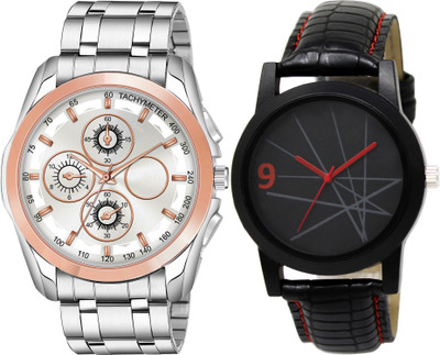 Naavli LR08_Combo_LR115 Analog Watch  - For Men & Women