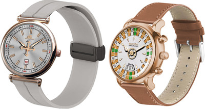 RegalHands A luxurious fusion of Analoge Watch and classic leather craftsmanship.-10011 Analog Watch  - For Men