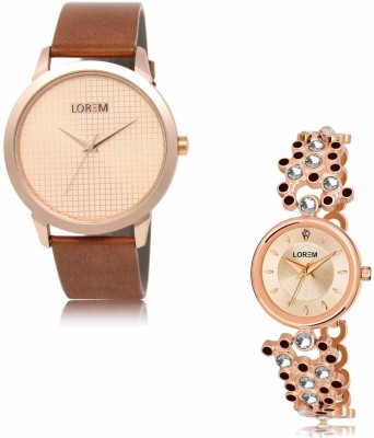 LOREM OE-LR34-LR256 Analog Watch  - For Men & Women