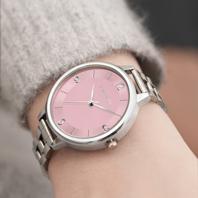 Dressberry DB-022-Pink Big Dial Analog Watch  - For Women