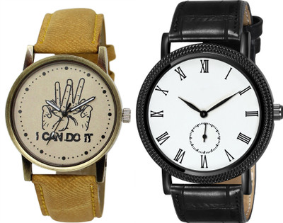 TVILLA Grey I Can Do it MZ-LR30 Analog Watch  - For Men