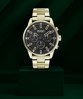 Hugo Seek Analog Watch  - For Men