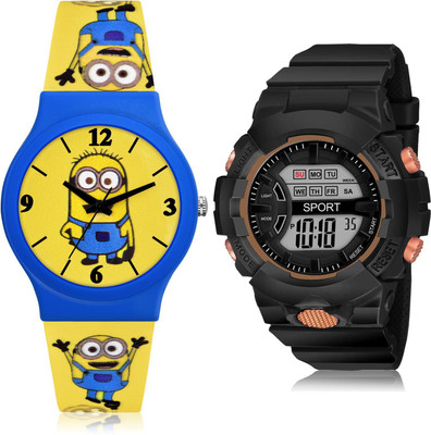 TIMETRANSELEVATE CM701-DG33 Analog-Digital Watch  - For Boys