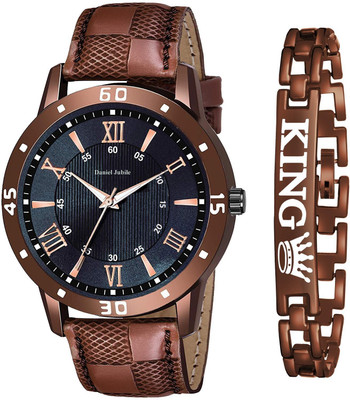 EVRGLOW KING+201-FULL BLACK NO Analog Watch  - For Men