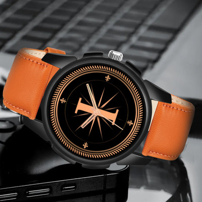 Red Robin ALPHA-I-J16-BLK-TEN-PL-1 Alpha Heritage Collection I Black Strap Watch for Man & Boys Analog Watch  - For Men