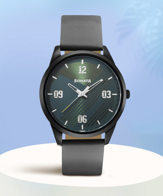 SONATA 7146NL03 IAF Gents Analog Watch  - For Men
