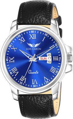 LOIS CARON LCS-8335 Classic Quartz Wristwatch with Day and Date Function for Men and Boys Analog Watch  - For Men