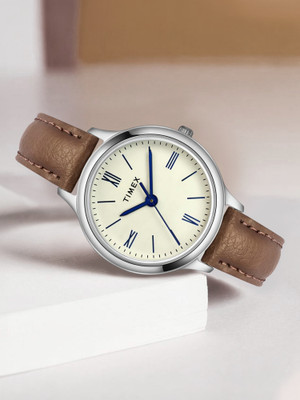 TIMEX White Dial Analog Watch  - For Women
