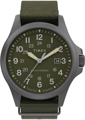TIMEX TW2V03700X6 TIMEX Expedition North Green Round Dial Analog Watch  - For Men