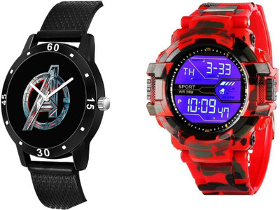 Brostin Trendy Collection Analog-Digital Men's Combo Watches Analog-Digital Watch  - For Men