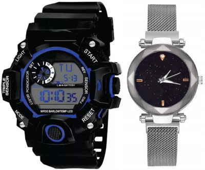 blutech Analog Watch  - For Couple