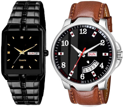 Caihong Black-Case-BRN-7 Analog Watch  - For Men