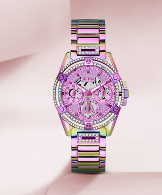 GUESS Iridescent Dial Analog Watch  - For Women