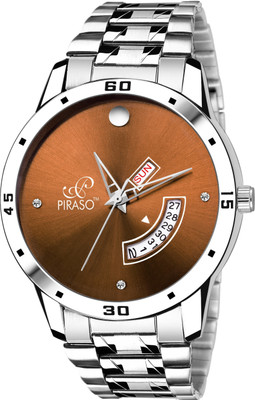 PIRASO Day and Date Analog Watch  - For Men