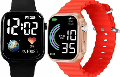 Fash Digital Waterproof LED Display Kids Watch for Boys & Girls Unisex Sport Digital Watch For Men - Women & Children Digital Watch  - For Boys & Girls