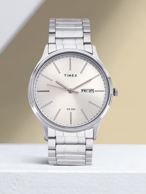 TIMEX TW00ZR254 Silver Dial Analog Watch  - For Men