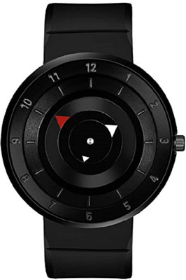Prozo Analogue Men's Watch (Black Analog Watch  - For Boys