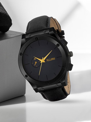 Alloro Quartz Analog Watch Relish Black Watch Analog Watch  - For Men