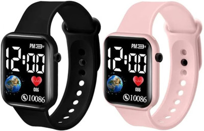 PASSERINE CJ-03 New Design Combo of 2 Digital Watch looks like smart watch Digital Watch  - For Boys & Girls