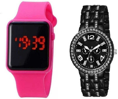 VISER Analog-Digital Watch  - For Couple