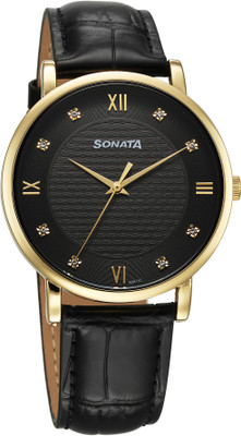 SONATA Grande A-Leather Festive Collection Analog Watch  - For Men