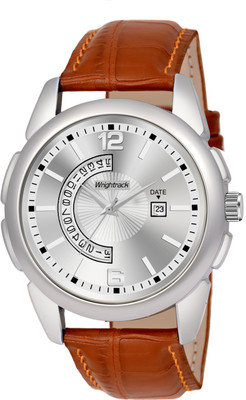 Wrightrack Date Functioning Water Resistant Synthetic Leather Strap Analog Watch for Men Date Functioning Water Resistant Synthetic Leather Strap Analog Watch for Men Analog Watch  - For Boys