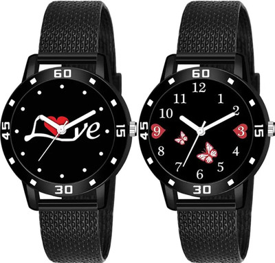 SUBERA Couple Combo Analog Watch  - For Boys & Girls