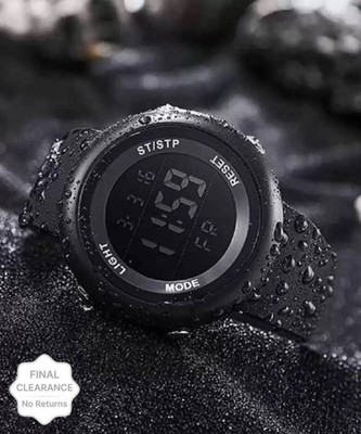 ngiva Sport LED Light Multy Function Water & Shock Resistance Alarm Watch For Men Digital Watch  - For Boys & Girls