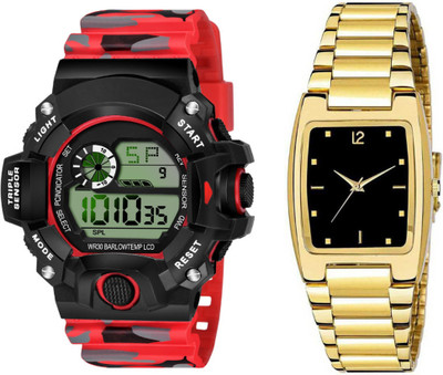 Brostin Collage Choice Analog-Digital Men's Combo Watches Analog-Digital Watch  - For Men