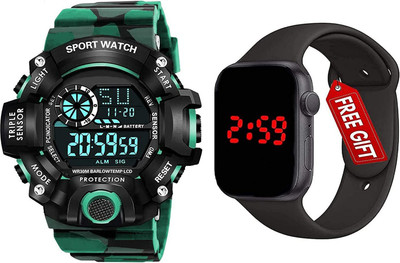 ADNOCK Digital Watch  - For Men & Women