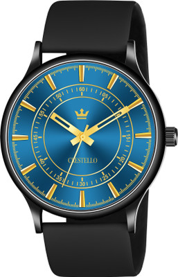 CRESTELLO CR-BK027-BLU-BLK Analog Watch  - For Men