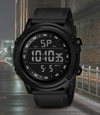 house of common 9086 Digital sports watch in black with a stylish strap Digital Watch  - For Men