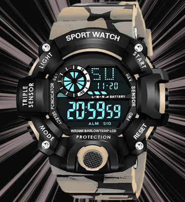 HALA G90 Digital Watch Multi-Function Stylish Sports Silicon Strap Amazing Look Style Digital Watch  - For Boys