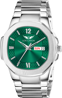LOIS CARON LCS-8351 Trending Day & Date Functioning Square Analog watch For Men/Boys Analog Watch  - For Men