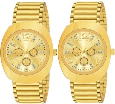 SUBERA GOLDEN Circle men GOLDEN Circle men Analog Watch  - For Men