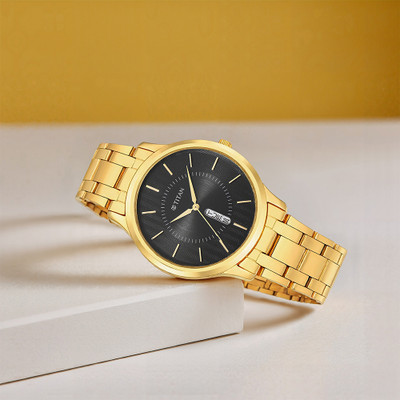 Titan 1825YM02 Gents Karishma Analog Watch  - For Men