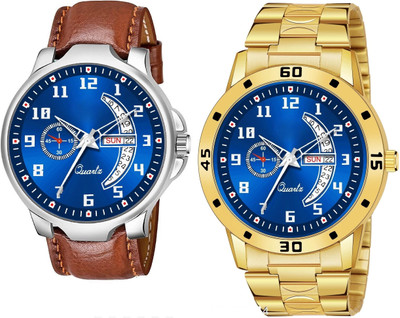 Caihong BRN-4-AND-GOLD-4 Analog Watch  - For Men