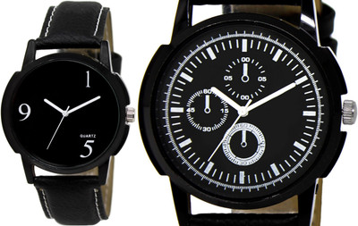 TVILLA Black Professional Look MZ-LR06 Analog Watch  - For Men