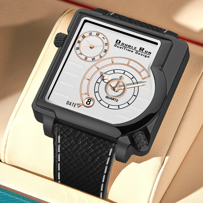 DoubleRun Analog Watch  - For Men