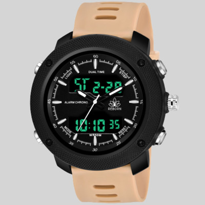 Joymart 9064 DUAL TIME Analog-Digital Watch  - For Men
