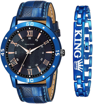 EVRGLOW KING+201-FULL BLACK NO Analog Watch  - For Men